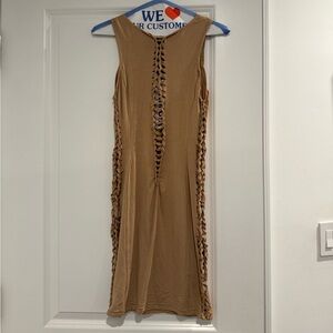 I.AM.GIA Tan Mini Dress